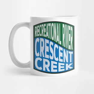 Crescent Creek Recreational River wave Mug